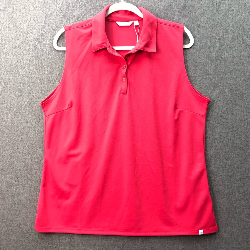Lady Hagen Women’s Pique Sleeveless Polo Size XL
